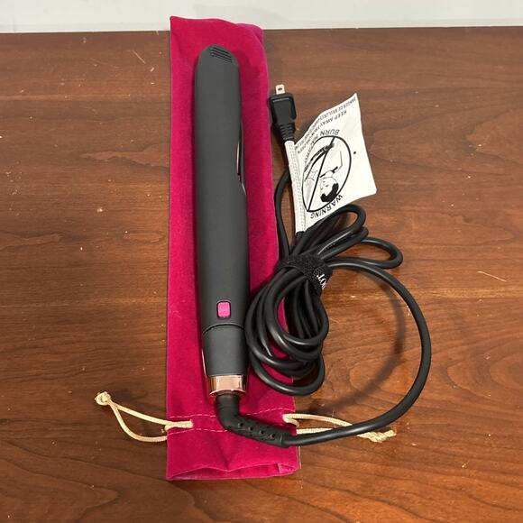 Landot Flat Iron Curler 2 in 1 Twist Straightening Curling Flat Iron Preowned - Picture 3 of 5